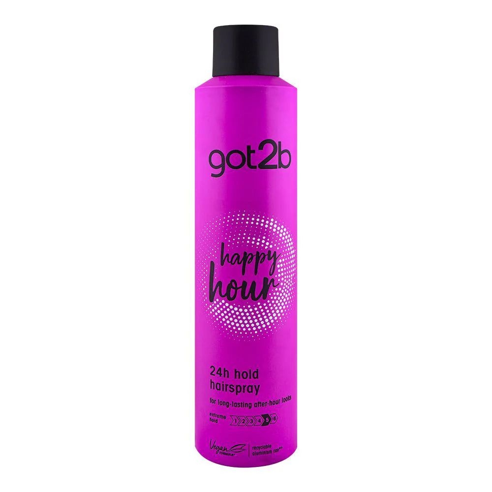 SCHWARZKOPF GOT2B HAIR SPRAY HAPPY HOUR 24 H HOLD 300 ML