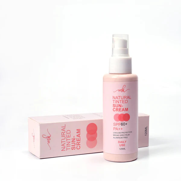 Natural Tinted Sun-Cream SPF60+ PA++ - 120ML