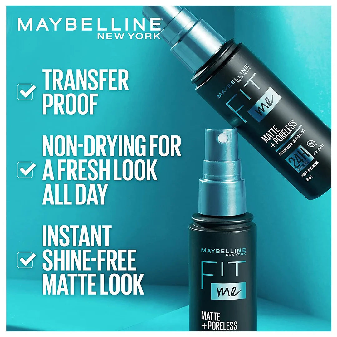 FIT Me MATTE+PORELESS Makeup Fixer Setting Spray