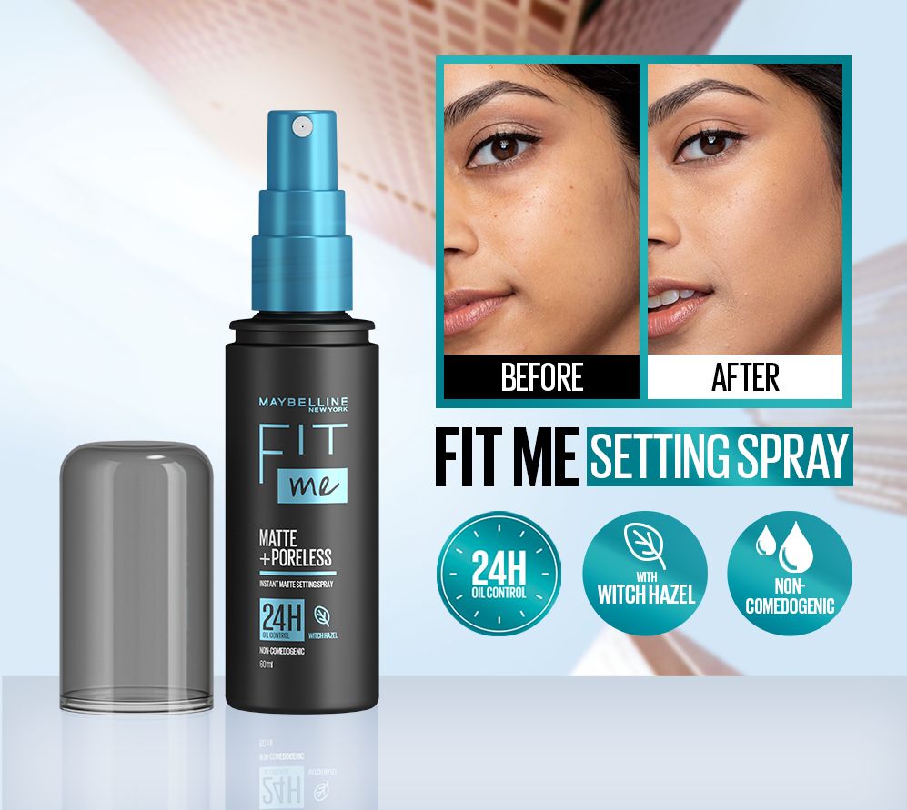 FIT Me MATTE+PORELESS Makeup Fixer Setting Spray