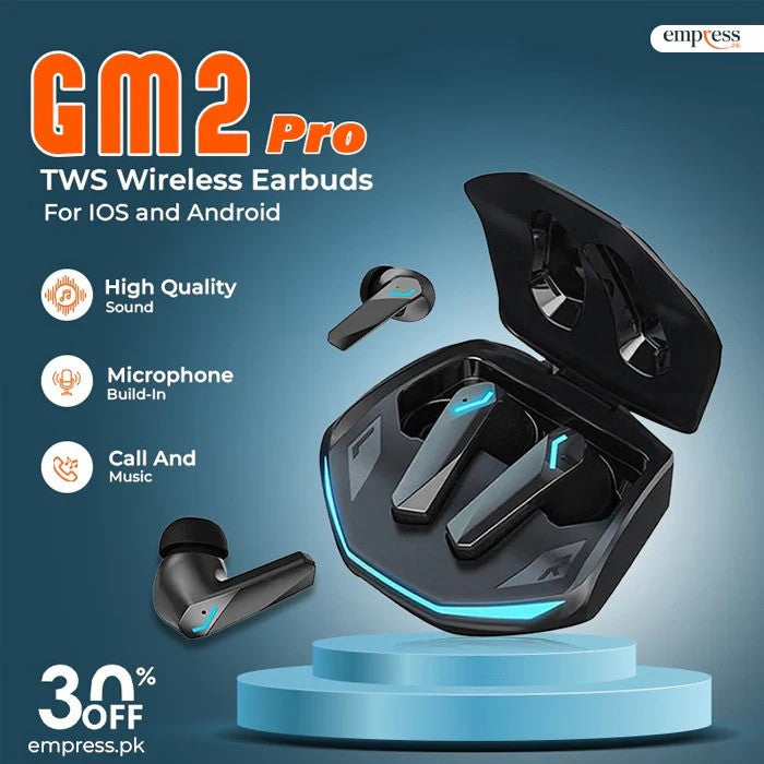 GM2 Pro TWS Wireless Earbuds